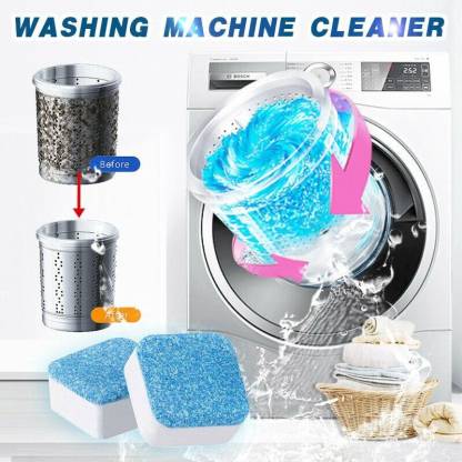 1402 Washing Machine Stain Tank Cleaner Deep Cleaning Detergent Tablet ( 1pc ) DeoDap