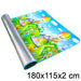 1200 Waterproof Single Side Baby Play Crawl Floor Mat for Kids Picnic School Home (Size 180 x 115) DeoDap
