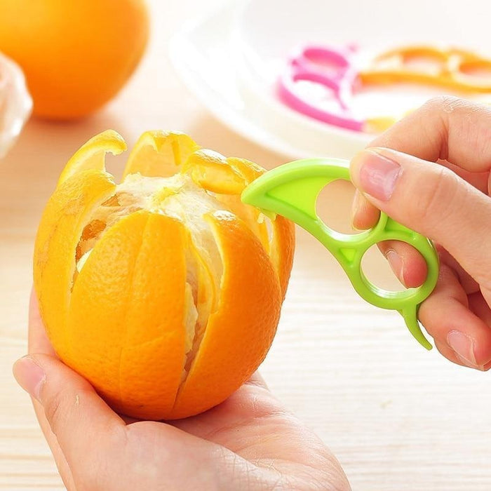 0187 Snail Barker Creative Ring-Shaped Ingenious Peeling Orange DeoDap