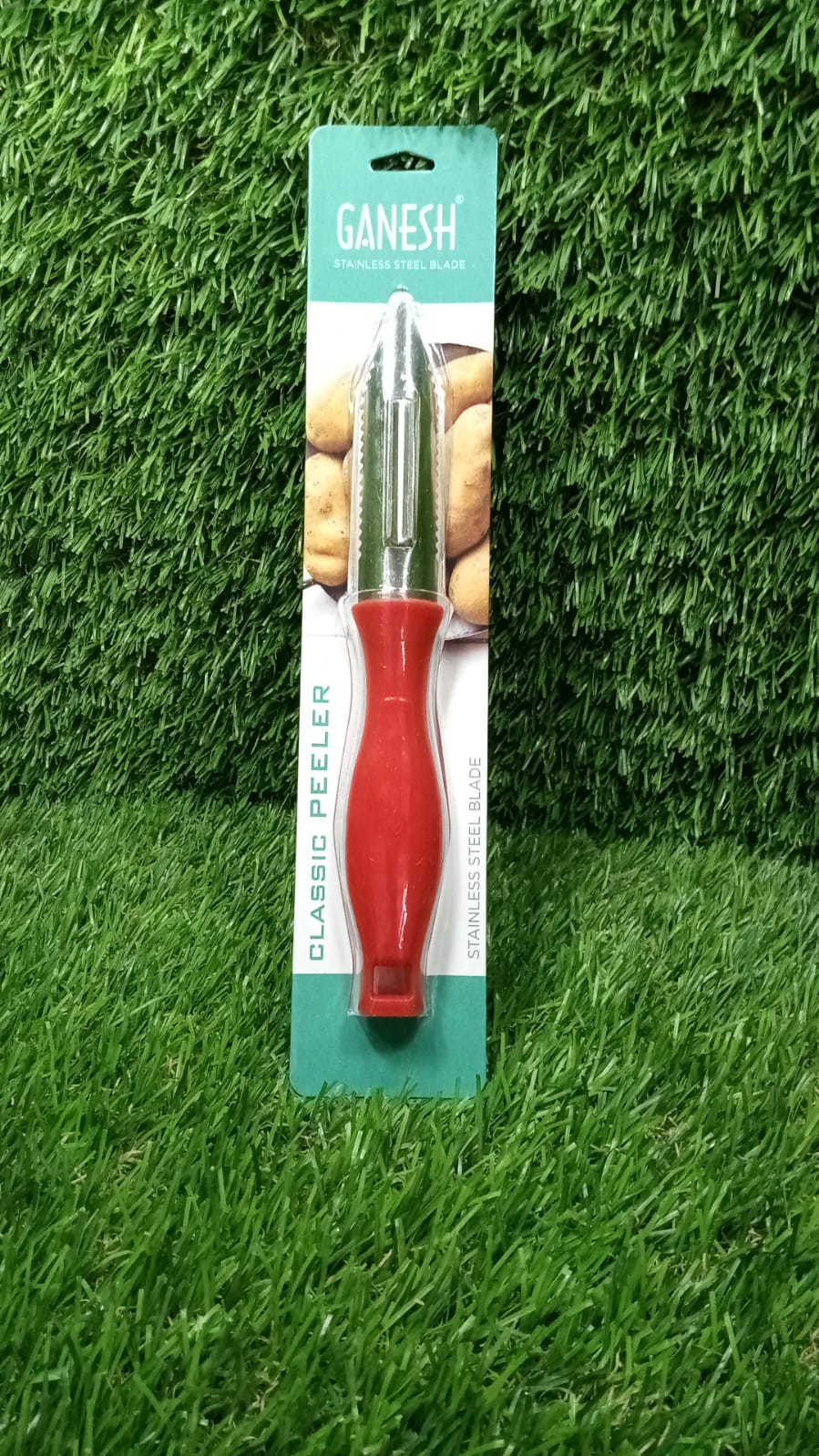 Ganesh stainless steel peeler for smooth and easy peeling