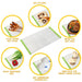 2064A FOLDABLE DRAIN RACK KITCHEN SINK ROLL UP DISH DRYING RACK PORTABLE DISH RACK DeoDap
