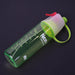 7451 Spray Water Bottle for Drinking Sports Water Bottle Cycling BPA Free 600ml for Gym Cycling Running Yoga Climbing Hiking Mountaineering DeoDap