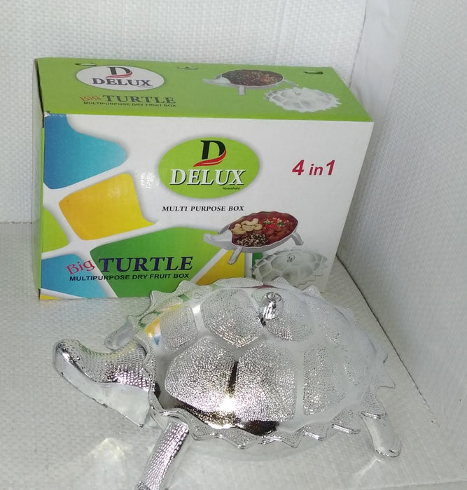 2237 Multipurpose Tortoise Shape Dry Fruit/ Gift Box DeoDap