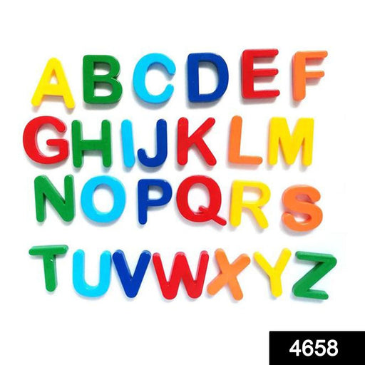 Children's capital alphabet puzzle with vibrant, engaging pieces