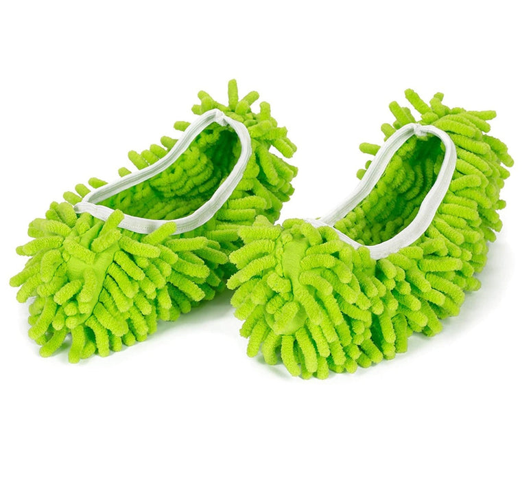 0516 Multi-Function Washable Dust Mop/Floor Cleaning Slippers DeoDap