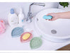 0832 Leaf Shape Dish Bathroom Soap Holder DeoDap