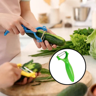 Vegetable Peeler – Sharp Stainless Steel Y-Shape for Fruits & Veggies | Quickslice